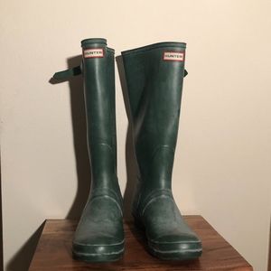 Green Hunter Rainboots